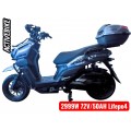 Електричний мопед Corso Special RS SP-612558 (2999W, 72V/50AH) літій-залізо-фосфатний
